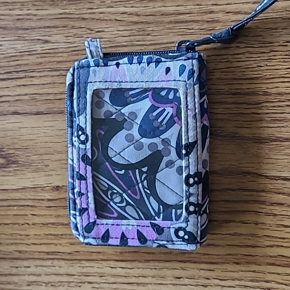 Vera Bradley Petite RFID Zip Around Wallet